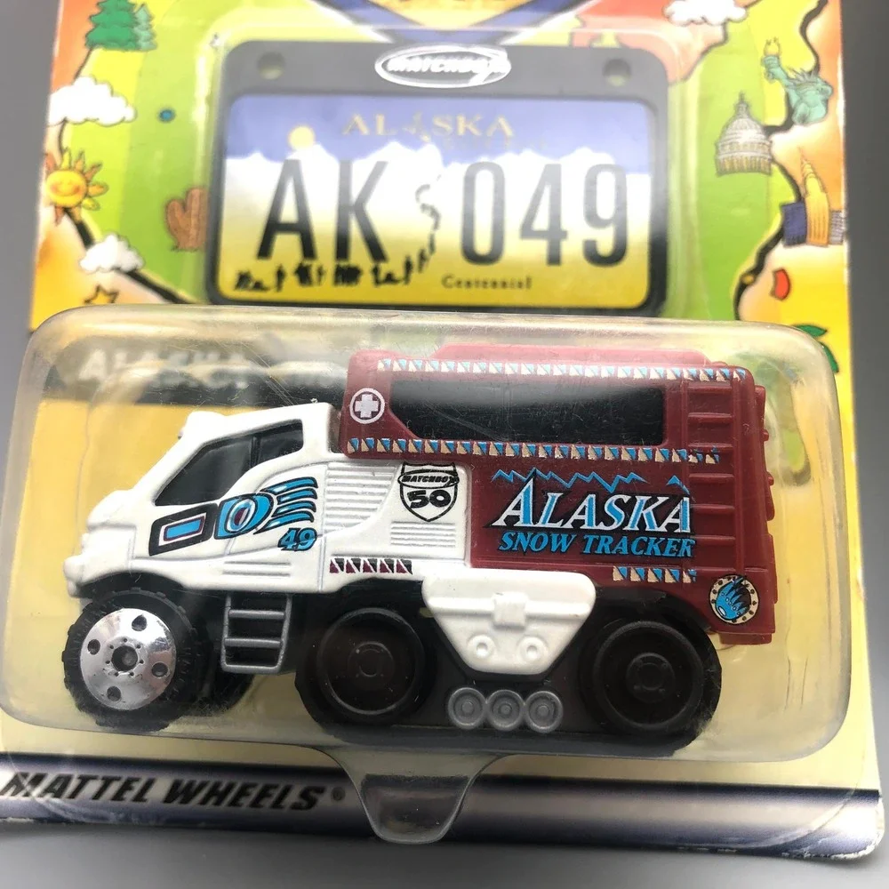Matchbox Across America 50th Birthday Alaska Snow Doctor & Louisiana Raft Boat